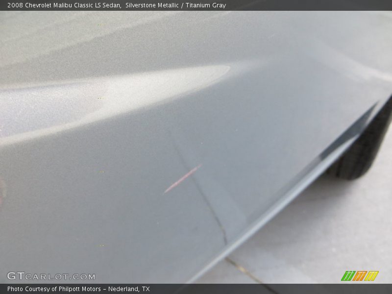 Silverstone Metallic / Titanium Gray 2008 Chevrolet Malibu Classic LS Sedan