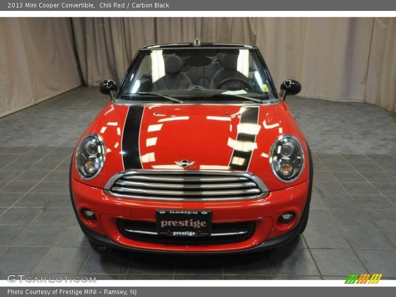 Chili Red / Carbon Black 2013 Mini Cooper Convertible