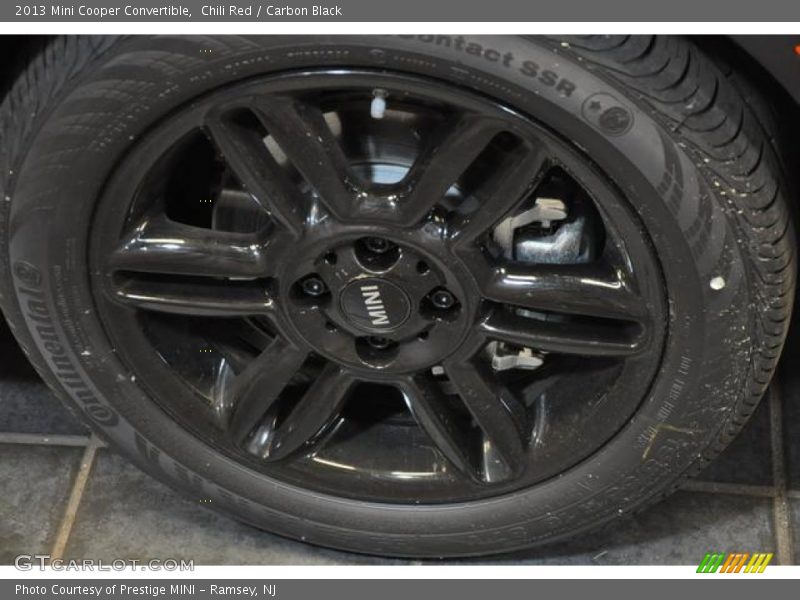 Chili Red / Carbon Black 2013 Mini Cooper Convertible