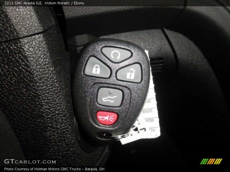 Iridium Metallic / Ebony 2013 GMC Acadia SLE