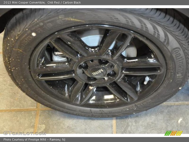 Chili Red / Carbon Black 2013 Mini Cooper Convertible