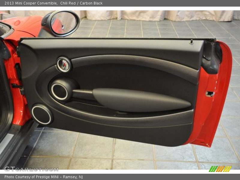 Chili Red / Carbon Black 2013 Mini Cooper Convertible