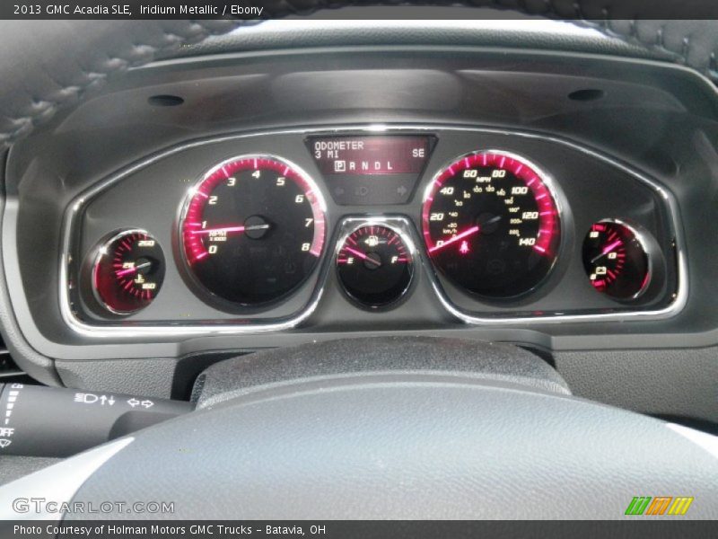 Iridium Metallic / Ebony 2013 GMC Acadia SLE