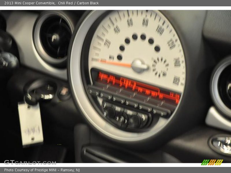 Chili Red / Carbon Black 2013 Mini Cooper Convertible