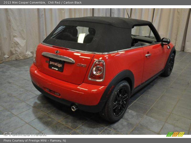 Chili Red / Carbon Black 2013 Mini Cooper Convertible