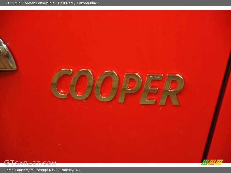 Chili Red / Carbon Black 2013 Mini Cooper Convertible