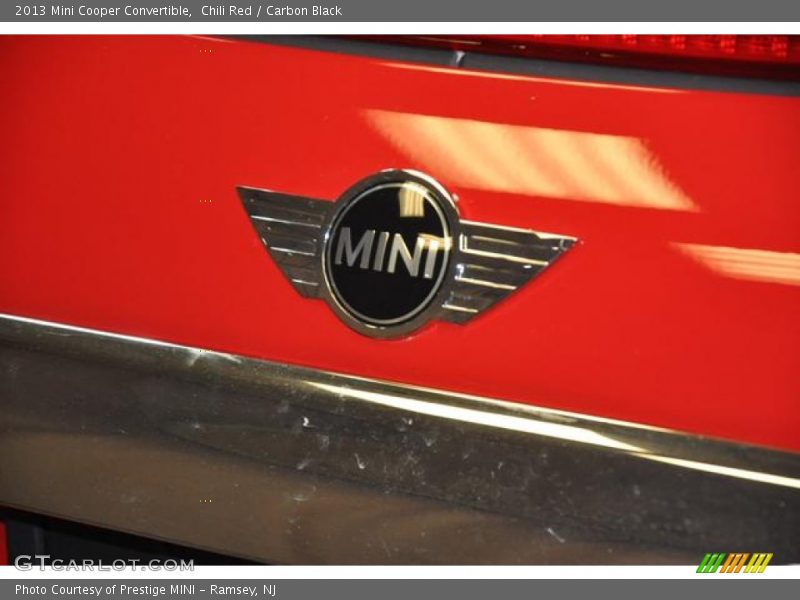 Chili Red / Carbon Black 2013 Mini Cooper Convertible