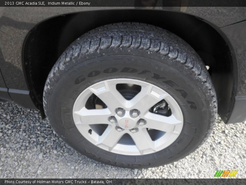 Iridium Metallic / Ebony 2013 GMC Acadia SLE