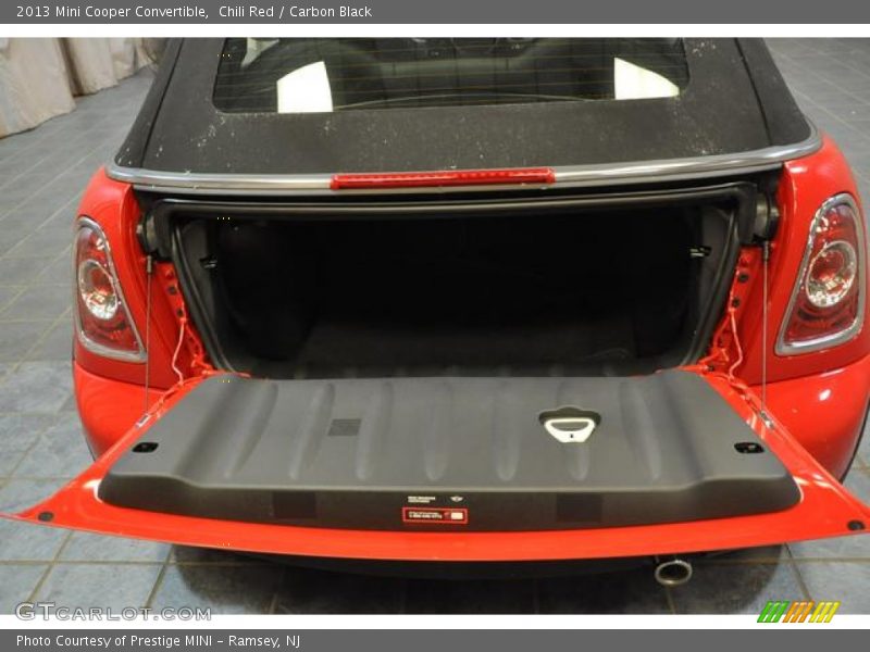 Chili Red / Carbon Black 2013 Mini Cooper Convertible