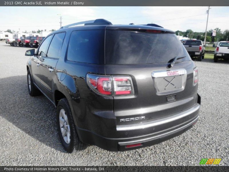 Iridium Metallic / Ebony 2013 GMC Acadia SLE