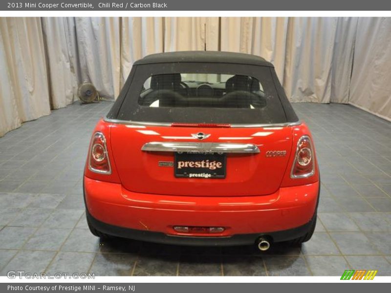 Chili Red / Carbon Black 2013 Mini Cooper Convertible