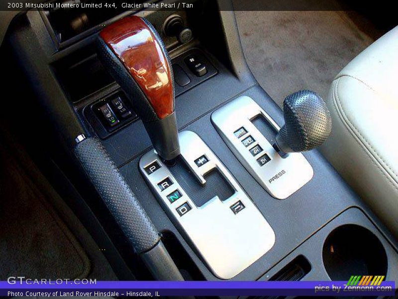 Glacier White Pearl / Tan 2003 Mitsubishi Montero Limited 4x4