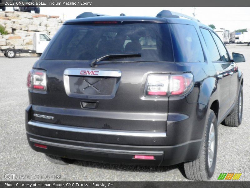 Iridium Metallic / Ebony 2013 GMC Acadia SLE