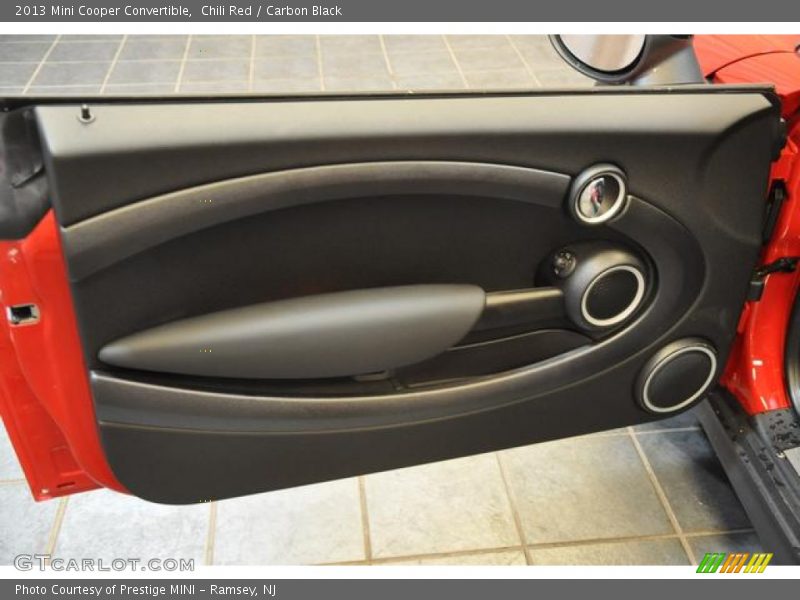Chili Red / Carbon Black 2013 Mini Cooper Convertible