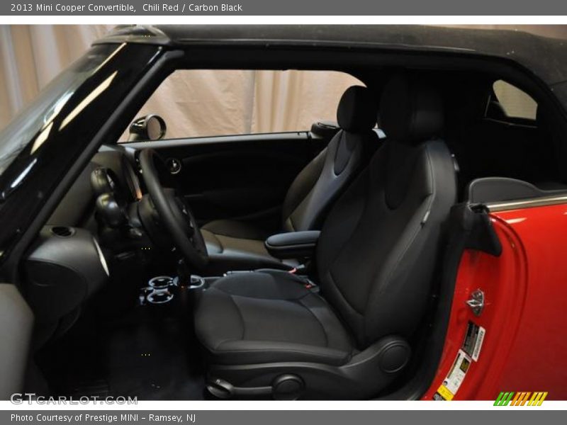 Chili Red / Carbon Black 2013 Mini Cooper Convertible