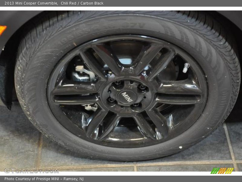 Chili Red / Carbon Black 2013 Mini Cooper Convertible