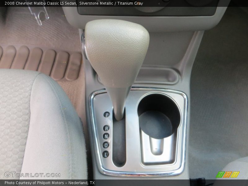 Silverstone Metallic / Titanium Gray 2008 Chevrolet Malibu Classic LS Sedan