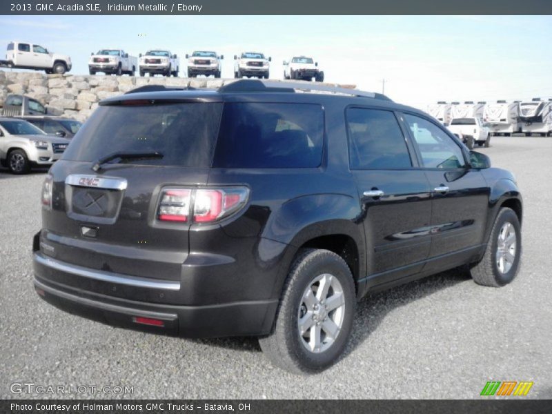 Iridium Metallic / Ebony 2013 GMC Acadia SLE