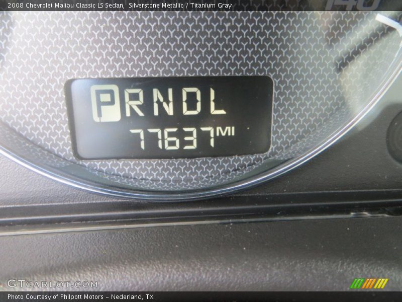 Silverstone Metallic / Titanium Gray 2008 Chevrolet Malibu Classic LS Sedan