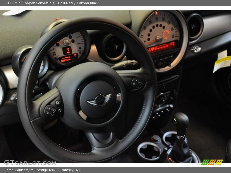 Chili Red / Carbon Black 2013 Mini Cooper Convertible