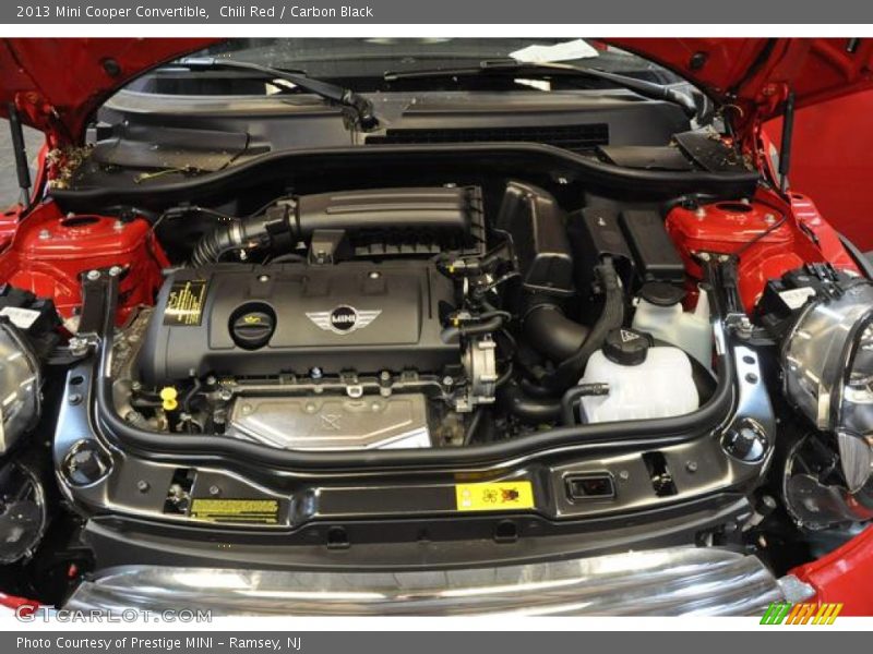 Chili Red / Carbon Black 2013 Mini Cooper Convertible
