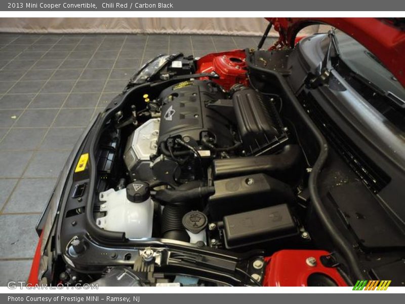Chili Red / Carbon Black 2013 Mini Cooper Convertible