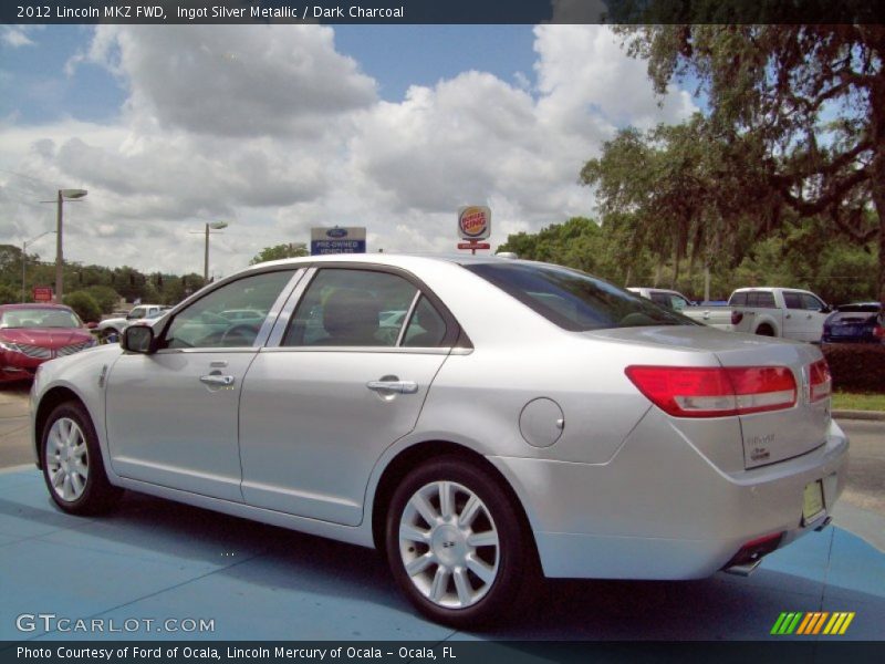 Ingot Silver Metallic / Dark Charcoal 2012 Lincoln MKZ FWD