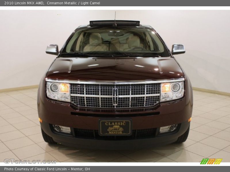 Cinnamon Metallic / Light Camel 2010 Lincoln MKX AWD