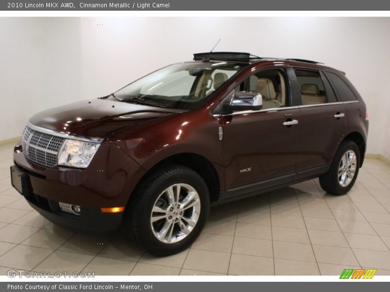 Cinnamon Metallic / Light Camel 2010 Lincoln MKX AWD