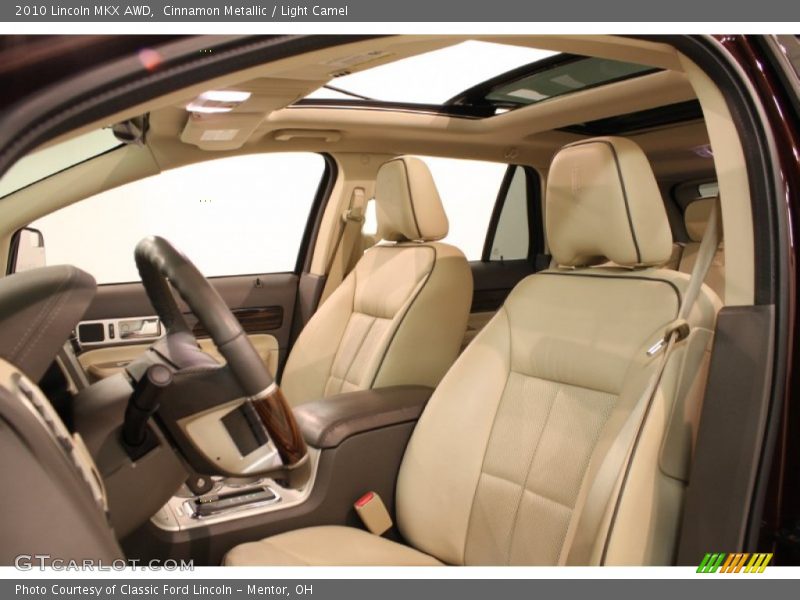 Cinnamon Metallic / Light Camel 2010 Lincoln MKX AWD