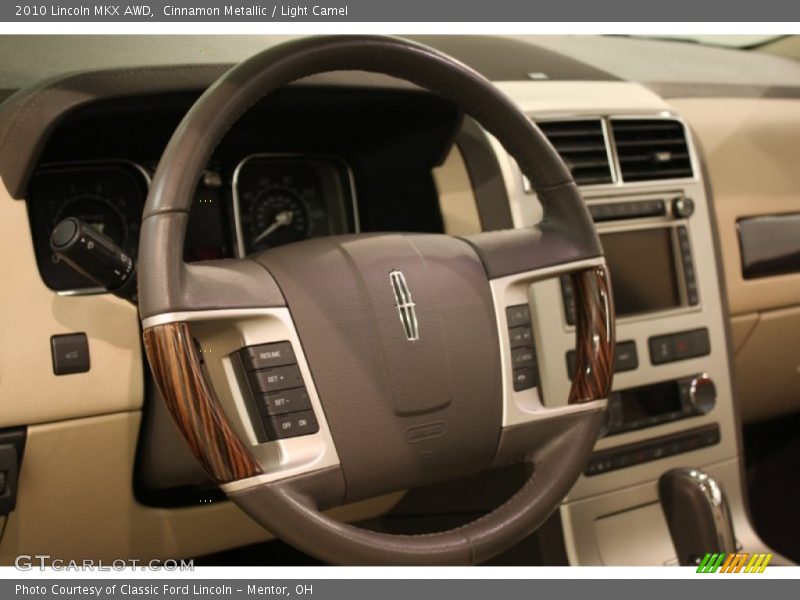 Cinnamon Metallic / Light Camel 2010 Lincoln MKX AWD