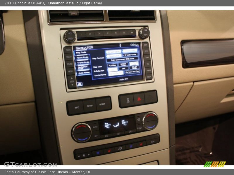 Cinnamon Metallic / Light Camel 2010 Lincoln MKX AWD