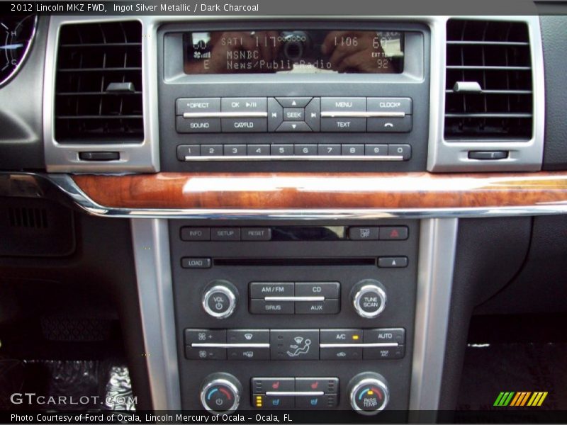 Ingot Silver Metallic / Dark Charcoal 2012 Lincoln MKZ FWD