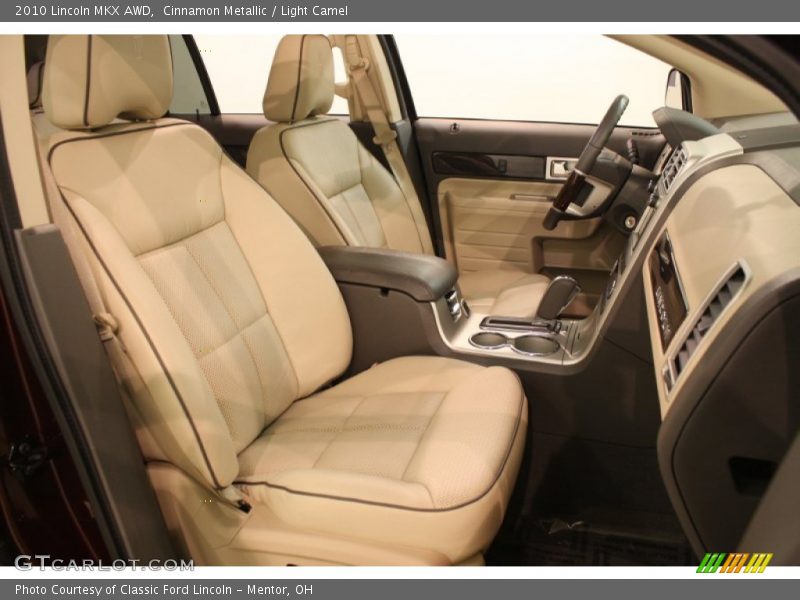 Cinnamon Metallic / Light Camel 2010 Lincoln MKX AWD