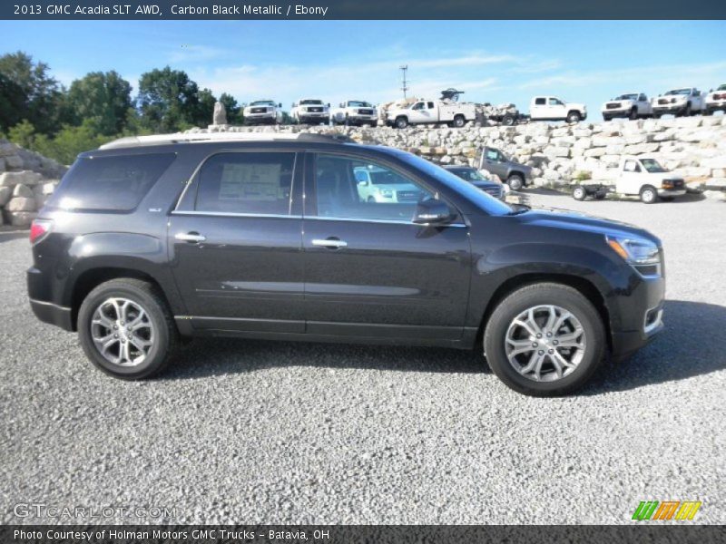 Carbon Black Metallic / Ebony 2013 GMC Acadia SLT AWD
