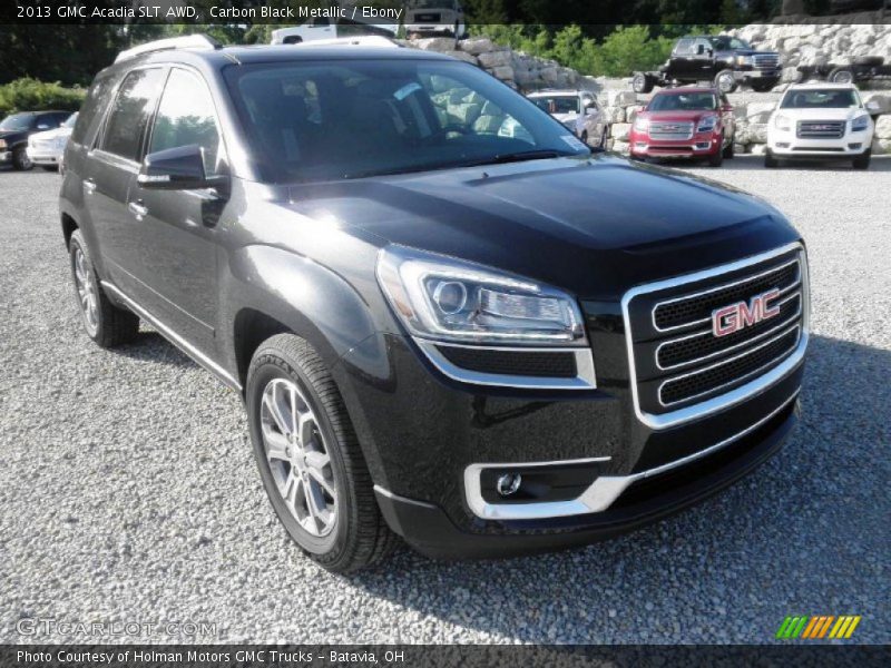 Carbon Black Metallic / Ebony 2013 GMC Acadia SLT AWD