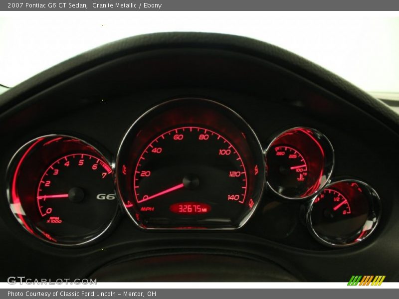 Granite Metallic / Ebony 2007 Pontiac G6 GT Sedan