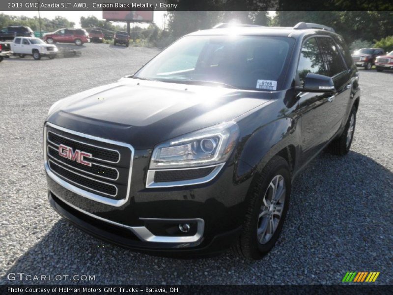 Carbon Black Metallic / Ebony 2013 GMC Acadia SLT AWD