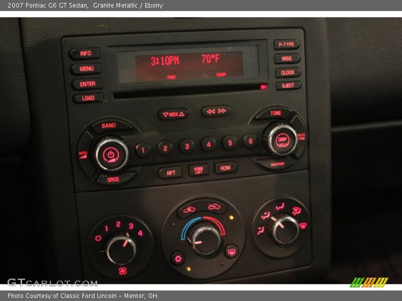 Granite Metallic / Ebony 2007 Pontiac G6 GT Sedan