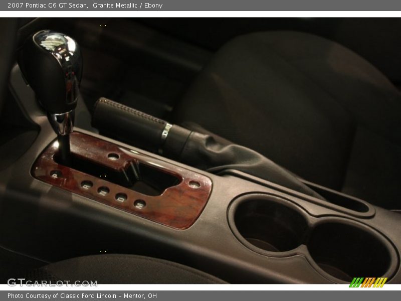 Granite Metallic / Ebony 2007 Pontiac G6 GT Sedan