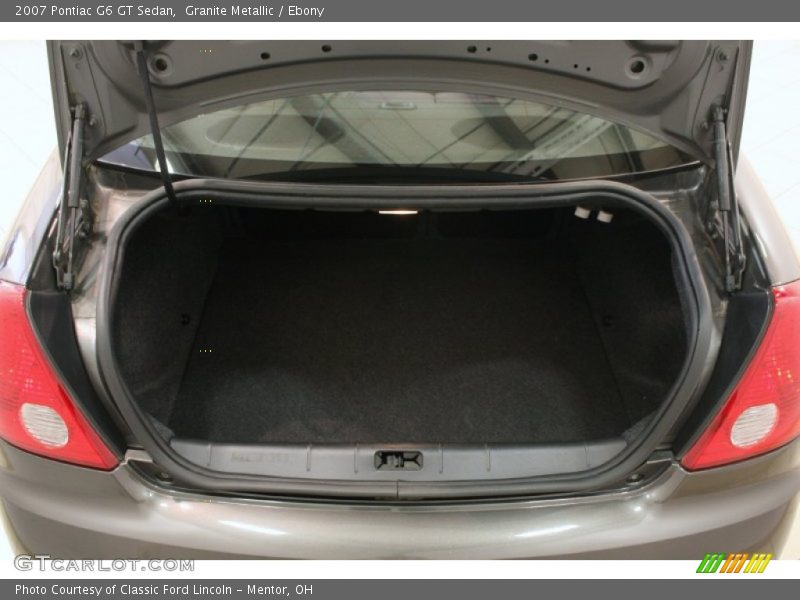 Granite Metallic / Ebony 2007 Pontiac G6 GT Sedan