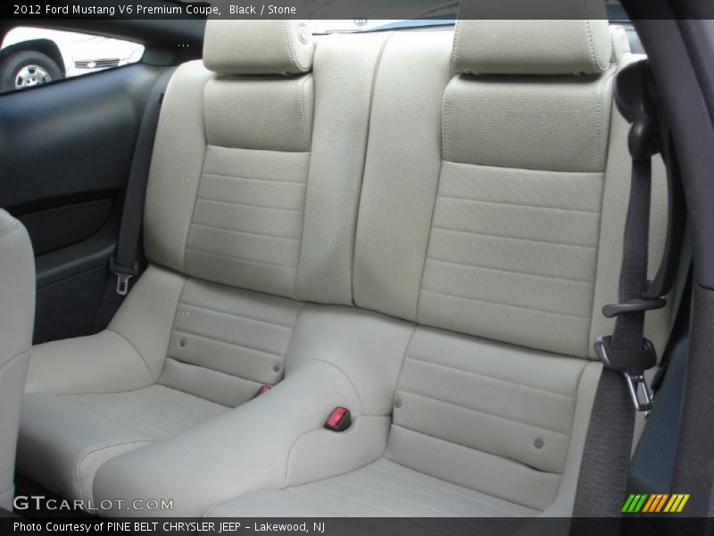 Black / Stone 2012 Ford Mustang V6 Premium Coupe