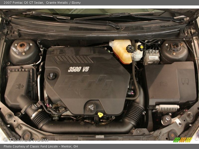 Granite Metallic / Ebony 2007 Pontiac G6 GT Sedan