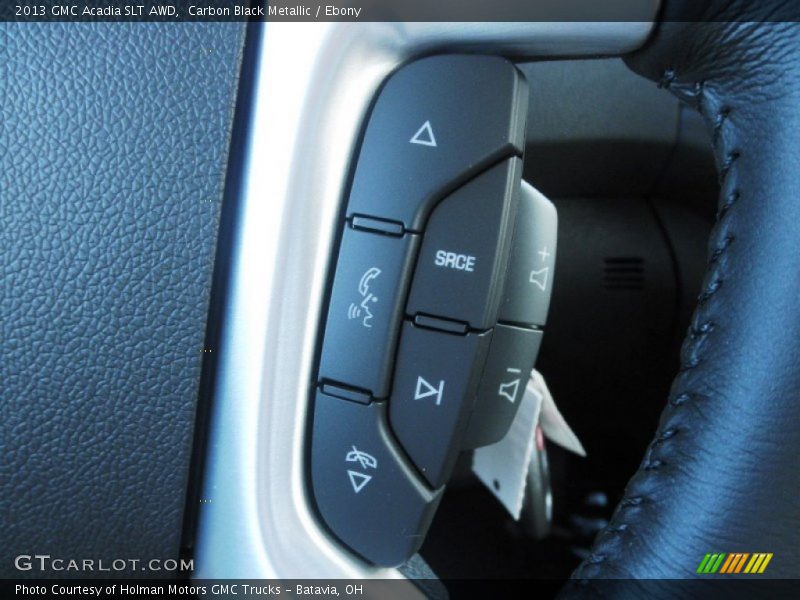 Carbon Black Metallic / Ebony 2013 GMC Acadia SLT AWD