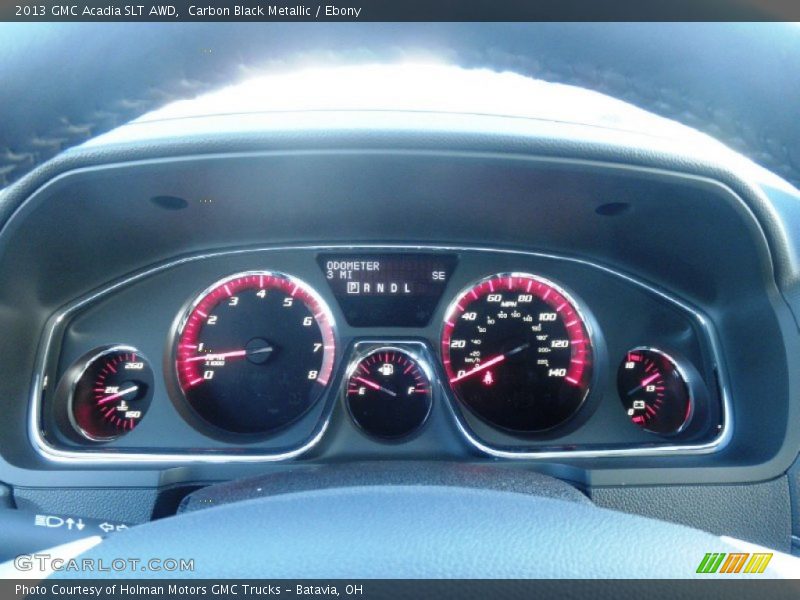 Carbon Black Metallic / Ebony 2013 GMC Acadia SLT AWD
