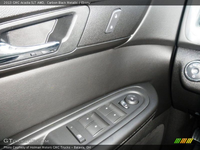 Carbon Black Metallic / Ebony 2013 GMC Acadia SLT AWD