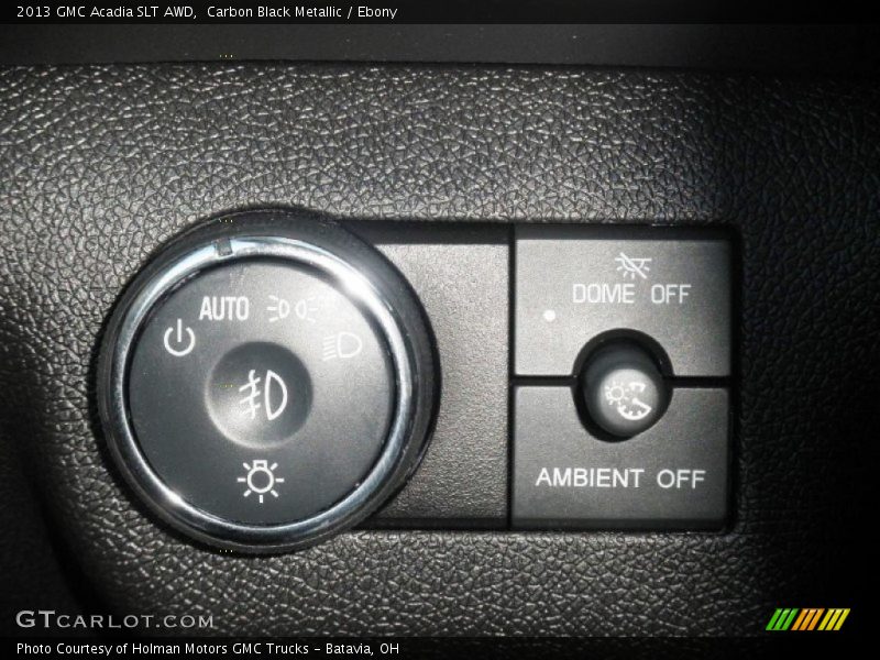 Carbon Black Metallic / Ebony 2013 GMC Acadia SLT AWD