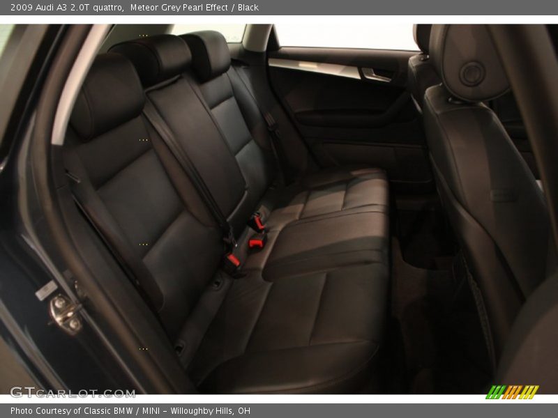 Meteor Grey Pearl Effect / Black 2009 Audi A3 2.0T quattro