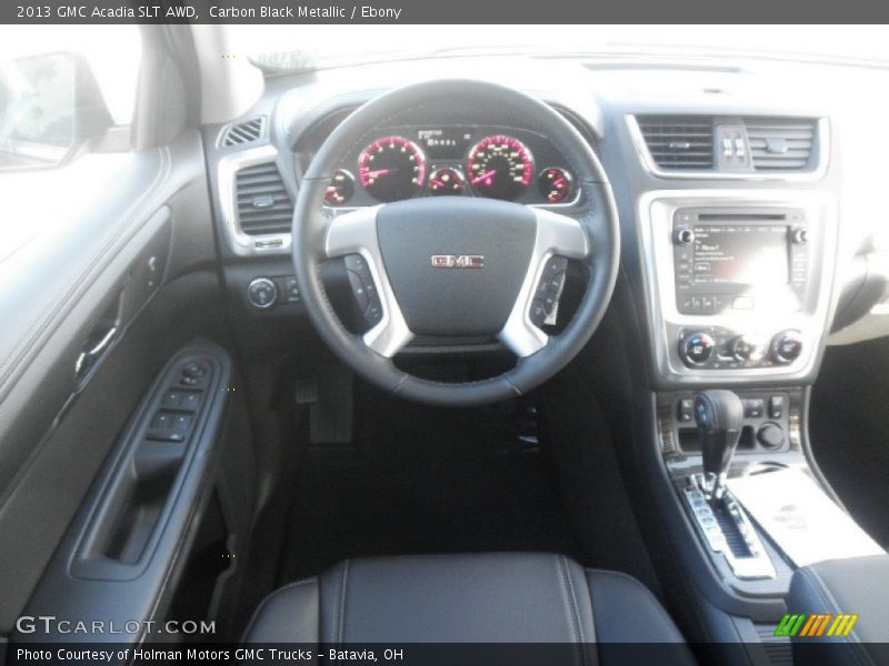 Carbon Black Metallic / Ebony 2013 GMC Acadia SLT AWD
