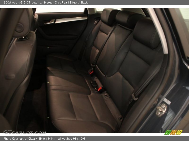 Meteor Grey Pearl Effect / Black 2009 Audi A3 2.0T quattro
